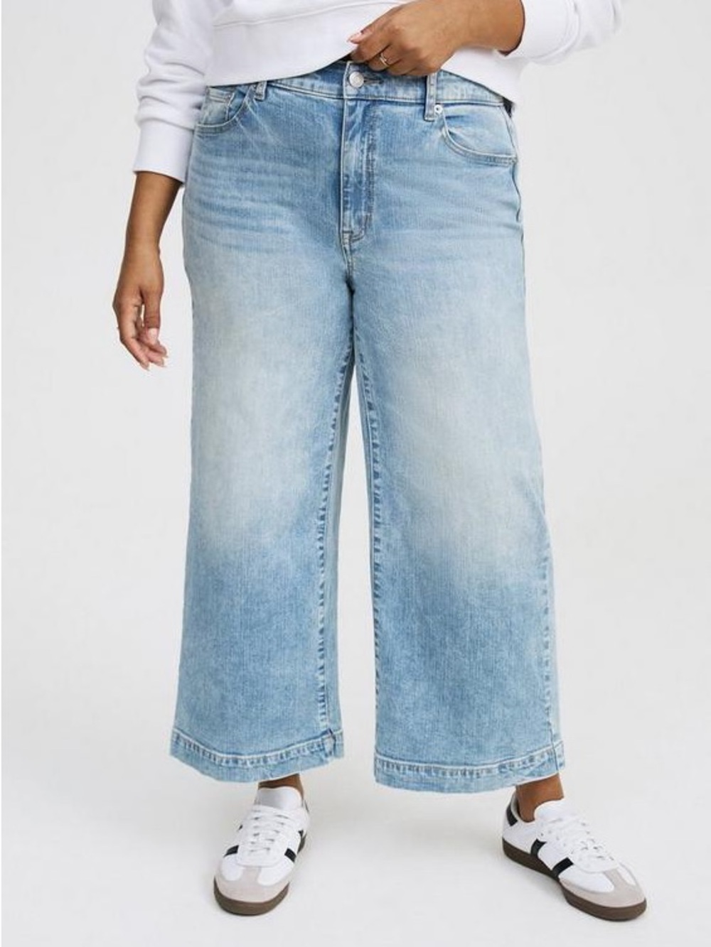 High-Rise Wide-Leg Ankle Jean - Picture 5 of 12